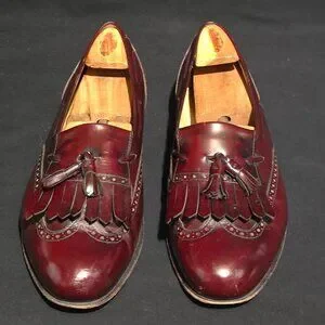 Salvatore Ferragamo Italy Men\'s Lucas Leather Kiltie Tassel Loafer 10.5 2E SALVATORE FERRAGAMO Lucas Leather Kiltie | Mercari main image 4
